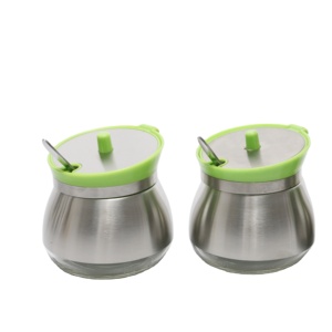 Best price Mumu Clear Glass Spice Jar Eco-friendly Durable Glass Storage Jars