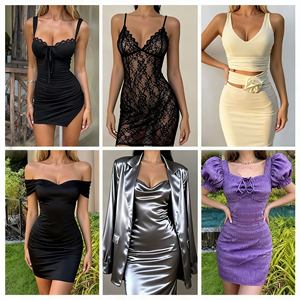 批发女式休闲连衣裙款式库存混合款式随机发货衣服 - Product Image 3