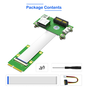 मिनी pci-e से pci-e एक्सप्रेस 1x + usb riser कार्ड के साथ मिनी pcci-e के विस्तार के लिए मिनी pci-e करने के लिए मिनी pcci-e के विस्तार के लिए मिनी pci-e-e के विस्तार के लिए मिनी pci-e-e एक्सप्रेस 1x + usb Rier कार्ड - Product Image 6