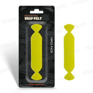 FOSHIO Lot de 10 feutres pour raclette Rakel Outils en vinyle Outil de teinture pour vitres de <span class=keywords><strong>voiture</strong></span> - Product Image 2