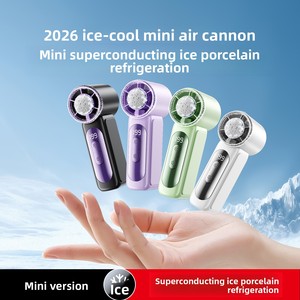 2026 New Semiconductor Cooling Handheld <b>Fan</b>, Silent, Long Battery Life, Outdoor Portable <b>USB</b> Rechargeable <b>Mini</b> <b>Fan</b> Silent Operat - Product Image 3