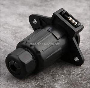 Cables OEM adaptadores de 7 vías remolque 24V 7 pines enchufe de remolque conector de remolque reemplazo para coche semirremolque camió<span class=keywords><strong>n</strong></span> caravana luces - Product Image 5