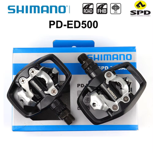 <span class=keywords><strong>Pedales</strong></span> <span class=keywords><strong>de</strong></span> Plataforma/Clipless <span class=keywords><strong>de</strong></span> Doble Cara <span class=keywords><strong>SHIMANO</strong></span> PD-ED500 EH500 con Calas SM-SH56 Originales PD-ED500 PD-EH500 - Product Image 5