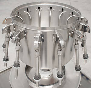 เครื่องบรรจุของเหลวแบบกึ่งอัตโนมัติสำหรับนม น้ำผลไม้ ไวน์ น้ำส้มสายชู น้ำผลไม้แอลกอฮอล์ น้ำดื่ม บรรจุขวดแก้ว ขวดพลาสติก - Product Image 4