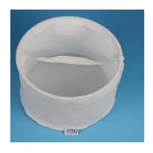 塑料环焊接水液过滤袋PP/PE/尼龙网5微米聚丙烯无纺布滤布织物