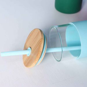 Eco-Friendly Glass Straw <b>Cup</b> - Product Image 5