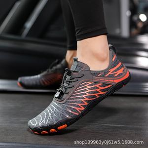 Chaussures d'été unisexes pour la <span class=keywords><strong>plage</strong></span> et la randonnée aquatique, respirantes, avec empeigne en mesh, semelle en caoutchouc naturel antidérapante, séchage rapide, pour couples - Product Image 4
