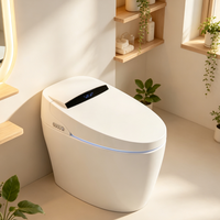 Toilette intelligente à siphon instantané la plus vendue, double filtration, buse autonettoyante, séchage à air chaud pour la rénovation de salle de bain