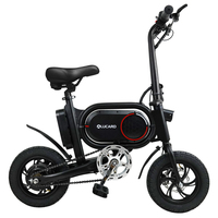 Venta Directa de Fábrica China, Patineta Eléctrica Plegable de 12 Pulgadas con Batería de Litio de 350W, Mini Scooter Eléctrico Plano de Plástico IPX4