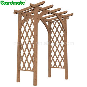 <span class=keywords><strong>Arche</strong></span> de jardin en <span class=keywords><strong>bois</strong></span>, allée, <span class=keywords><strong>arche</strong></span> de mariage, accent de jardin avec côtés en <span class=keywords><strong>treillis</strong></span> pour plantes, <span class=keywords><strong>treillis</strong></span> en <span class=keywords><strong>bois</strong></span> pour jardin - Product Image 2