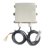 ZTWARE - Módulo Transmisor de Sensor de Temperatura y Humedad para Automatización Industrial, Comunicación RS485 Modbus-RTU, Alta Precisión, LED