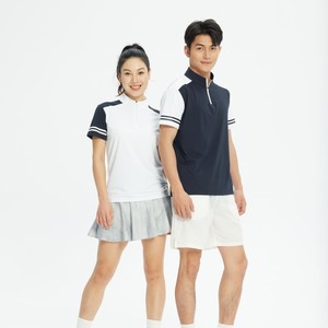 Ruiquwin เสื้อกีฬาชายซิปครึ่งตัวแบบแห้งเร็วระบายอากาศได้ดีใส่ในฤดูร้อนโลโก้ได้ตามต้องการ - Product Image 3