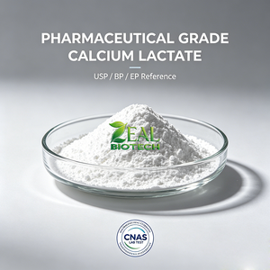 Lactate de Calcium Qualité Alimentaire/Alimentaire pour Animaux/Cosmétique E327 Sel de Calcium Organique Haute Biodisponibilité Fortifiant au Calcium - Product Image 3