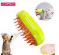 Brosse électrique à vapeur pour l'élimination des poils avec pulvérisation, pour enlever les poils de chat, brosse à vapeur pour poils lâches