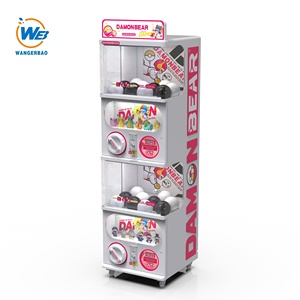 ตู้เกมกาชาปองแบบสองชั้นปรับแต่งได้ WANGERBAO พร้อมตัวรับเหรียญ/ธนบัตร - Product Image 1