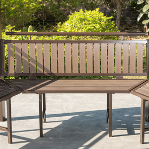 ศาลาสวนกลางแจ้งศาลาสำหรับลานบ้านที่พักฝนที่กำบังโครงไม้ระแนงองุ่นสวนหลังบ้านวิลล่าระเบียงหลังคาบังแดด - Product Image 5