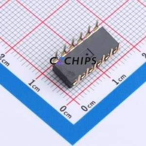 DSIC-C-06 DIP Switch Through hole Component (THT) Switch 6 2.54mm Black - Product Image 2