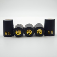 Cápsulas de Sellado para Botellas de Vino de PVC Impresas Personalizadas de Grado Alimenticio, a Prueba de Fugas, de 30 mm, con Tira Desprendible, Color y Logotipo Personalizados para Bebidas