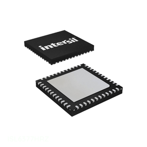 ชิปอิเล็กทรอนิกส์สำหรับการจัดการพลังงาน (PMIC) 48 VFQFN แบบมีแผ่นต่อภายนอก ISL6377HRZ มีสินค้าในสต็อก - Product Image 1