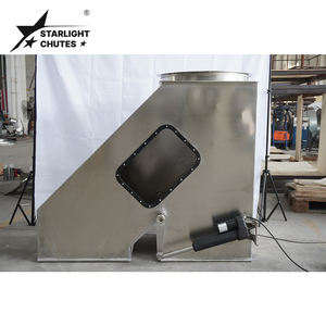 STARLIGHT CHUTES SC-GC-500/600 Système de tri des déchets par <span class=keywords><strong>chute</strong></span> à déchets en acier inoxydable SS304, puissance 2 kW, capacité 1000 kg - Product Image 2