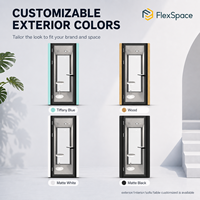 Flexspace Nouveau mobilier de bureau OEM Mini cabine téléphonique insonorisée pour studio acoustique musical, pod de réunion, espace privé