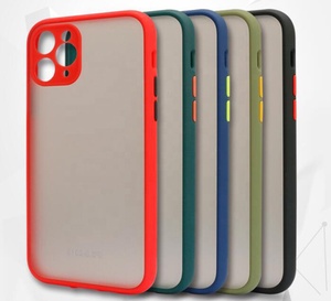 teléfono casos para iPhone 11 11 Pro Max XR XS Max X 8 <span class=keywords><strong>7</strong></span> 6 6S plus mate transparente a prueba de <span class=keywords><strong>golpes</strong></span> a prueba de cubierta - Product Image 6