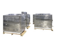 Refroidisseur refroidi par air d'acier inoxydable de 10 tonnes pour le refroidisseur d'eau de l'industrie alimentaire QTC-10ACss le refroidisseur de refroidissement industriel de défilement 10hp