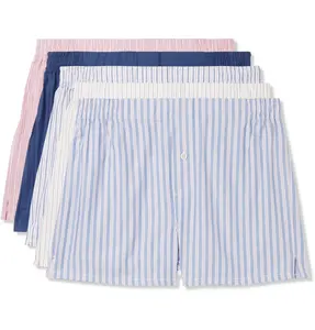 Bangladesh Factory Made Five-Pack Damesslipje Met Effen Print In Xl En 6xl Maten En Hoogwaardige Boxershorts Voor Dames