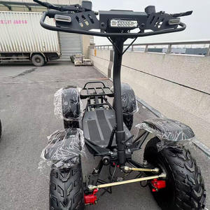 Scooter électrique à 4 roues, véhicule utilitaire pour <span class=keywords><strong>la</strong></span> ferme, le <span class=keywords><strong>camping</strong></span> et les voyages en plein air, scooter électrique à 4 roues, tout-terrain robuste - Product Image 5