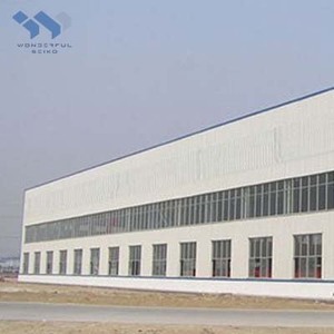 Structure d'entrepôt/atelier préfabriquée en acier <span class=keywords><strong>2021</strong></span>, anti-corrosion, facile à assembler, prix compétitif, pour stockage et atelier - Product Image 3