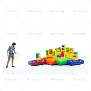 Hot Sale <b>Inflatable</b> Interactive <b>Game</b> Ring Toss <b>Games</b> <b>Inflatable</b> <b>Game</b> Outdoor Custom <b>Inflatable</b> Hula Ring Hoop Toss <b>Game</b> for Sale - Product Image 1