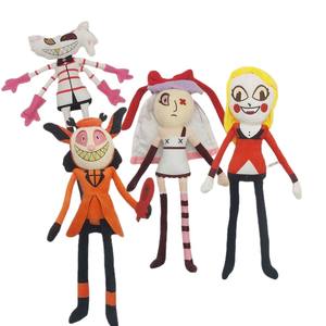 Peluche de Hotel Hazbin de 20-30cm, figura de Alastor <span class=keywords><strong>Charlie</strong></span>, muñeco de Anime, muñeco relleno de dibujos animados - Product Image 1