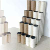 Poteau de remplacement de luxe pour arbre à chat de 45 cm, poteau à gratter M8 en corde de sisal résistante pour chats - Maison de grattage facile pour chats