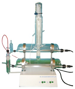 2023 nuevo tipo de destilador de agua de laboratorio duradero de 4ltrhour con destilador de agua de excelente calidad vidrio destilado - Product Image 2