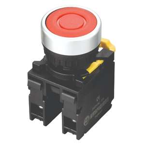 Interrupteur rotatif en plastique étanche IP65 à 3 positions, 22 mm, disponible en 2/C, 2/0, 10/C, combinaisons 1NO, 2NO, 1NO1NC, LED, 600V, 10A - Product Image 4