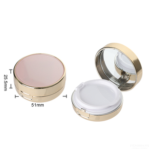 Mỹ phẩm nền tảng container Vòng rỗng <span class=keywords><strong>Mini</strong></span> đệm không khí trường hợp với gương nhựa tái chế vật liệu đóng dấu thiết kế - Product Image 2