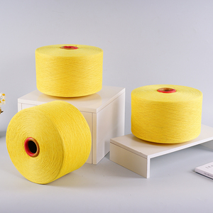 Fils mélangés en coton recyclé et polyester haute ténacité Ne 20s pour la production de chaussettes - Product Image 5