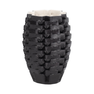 Vaso 3D moderno con texture e motivo intrecciato per l'arredamento del soggiorno, elegante vaso per fiori per la camera da letto, decorazione per la casa e l'ufficio - Product Image 3