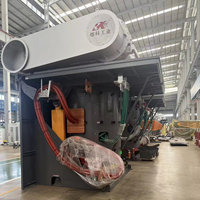 Horno de Inducción de Frecuencia Media de 500 kg y 380 V con Certificación CE para Fundición de Metales