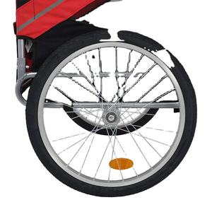 Remolque de <span class=keywords><strong>Bicicleta</strong></span> <span class=keywords><strong>Plegable</strong></span> para Niños y Mascotas, Remolque de Transporte de Seguridad para <span class=keywords><strong>Bicicleta</strong></span> - Product Image 2