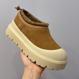 Botas de Invierno Uggs Sampota Tatzler con Cordones, Parte Superior de Nubuck, Forro de Piel, Ligeras, Cálidas, Duraderas, de Caña Baja, Unisex - Product Image 3