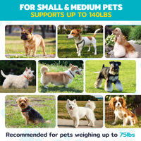 Baignoire pliable compacte et portable pour animaux de compagnie, robuste, réglable en hauteur sur 3 niveaux, avec sangle de retenue à vidange rapide, pour le bain autonome des chiens
