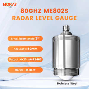جهاز إرسال مستوى خزان الزيت غير التلامسي القابل للتخصيص Moray ME802S لمستشعر مستوى الوقود والبنزين، مقياس مستوى الرادار 80 جيجاهرتز - Product Image 2