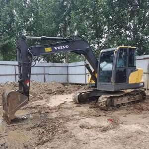 Excavadora de cadenas Volvo EC80 usada de alta calidad |   Hecho en Suecia |   Excavadora Hidráulica de 8 Toneladas con Motor |   Certificado CE y EMC - Product Image 2