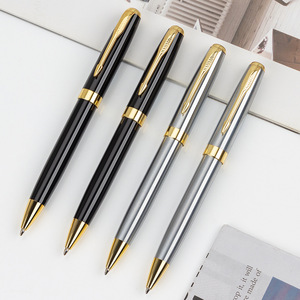 Bolígrafo grabado profesional Estilo <span class=keywords><strong>Parker</strong></span> Pluma estilográfica Sistema de tinta recargable Logotipo Personalización Caja de regalo de metal para ejecutivos - Product Image 6