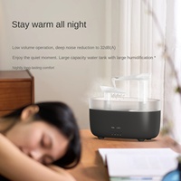 Hxtc88 scène de paysage d'eau innovante aromathérapie diffuseur d'arôme Machine à ultrasons bureau goutte de pluie Portable Usb humidificateur