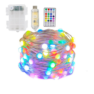 Tira de luces Led con Control por aplicación Tuya, árbol de Navidad inteligente con Wifi, alimentada por Usb, para Navidad y exteriores - Product Image 6