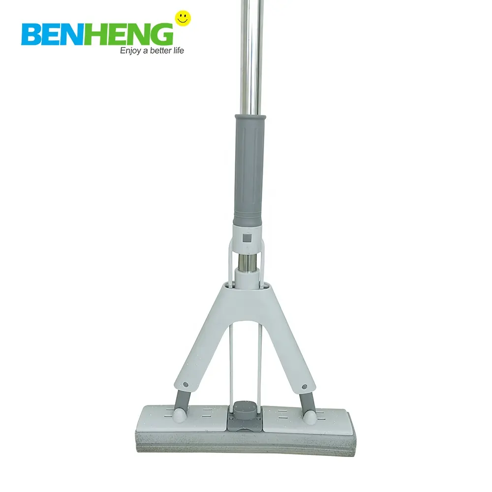 BENHENG 360 Degree Home Clean Flat Easy Replacement Head Water Sponge Cleaning Floor Mop