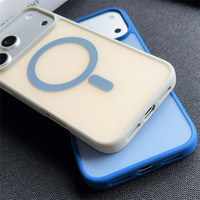 Étui de téléphone magnétique AilesTecca, mat, translucide, givré, en PC, anti-traces de doigts, antichoc, protection pour iPhone 18 17Pro Max