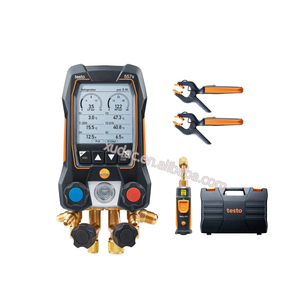 Novo Testo 557s 4 válvulas Inteligente Vacuum Kit Inteligente Digital Manifold Medidor 0564 5571 - Product Image 1
